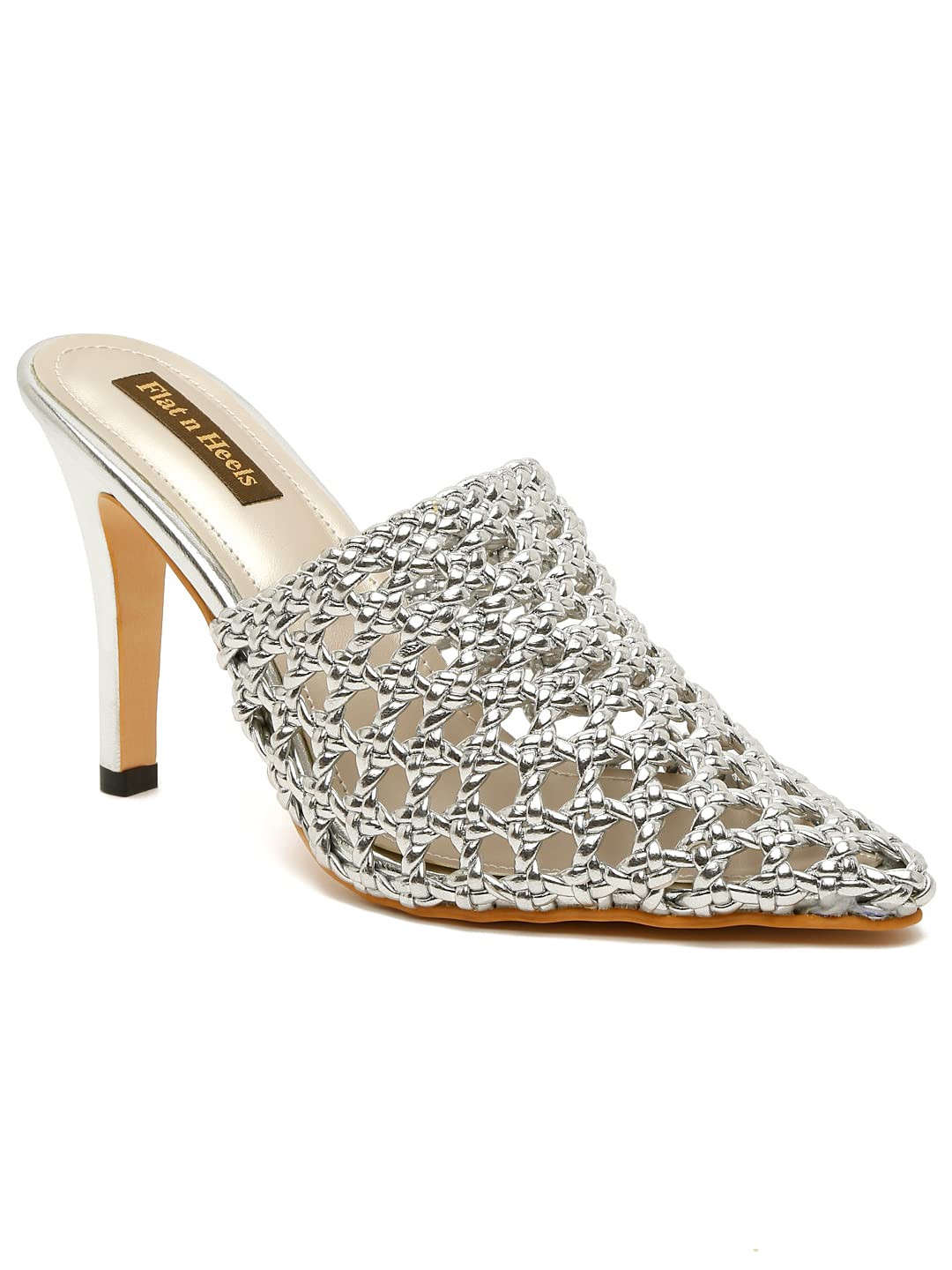 Flat n Heels Womens Silver Pumps FnH 5000-SIL (B0BG37B3R5) Amazon Price History, Amazon Price Tracker