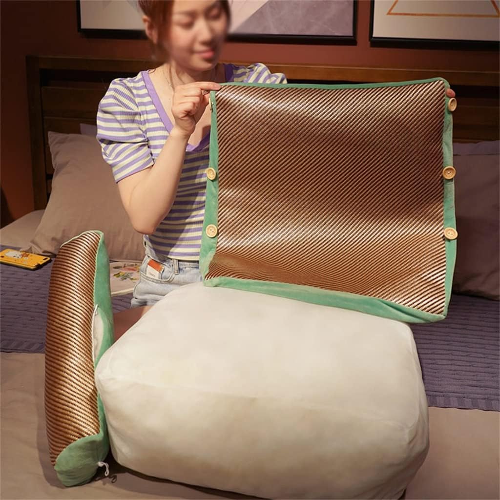 Pillow Bed Cushion Back Bedroom Triangle Removable and Washable