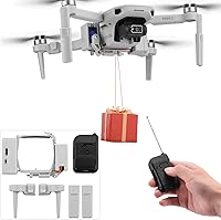 Vista 9 de Mavic 2 Pro Airdrop System Dropper Transport Payload Release Device Sistema de lanzamiento para bodas, cebo de pesca, accesorios de búsqueda al aire