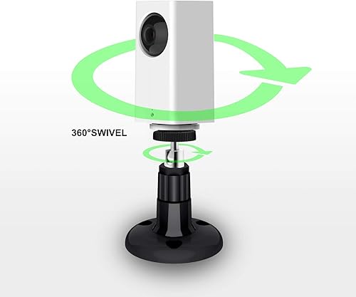 Miniatura 13 de FastSnail Soporte de pared compatible con Wyze Cam Pan V3 y Wyze Cam V4/V3 y Wyze Cam exterior/interior, soporte ajustable giratorio de 360 grados