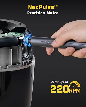 Fanttik E2 Max Mini Electric Screwdriver, Electric Screwdriver Cordless, Max 0.4N.m, 50 Magnetic Bits, 5/32'' Hex, Magnetic Storage, Repair Tool for Electronics Phone Camera Laptop Watch