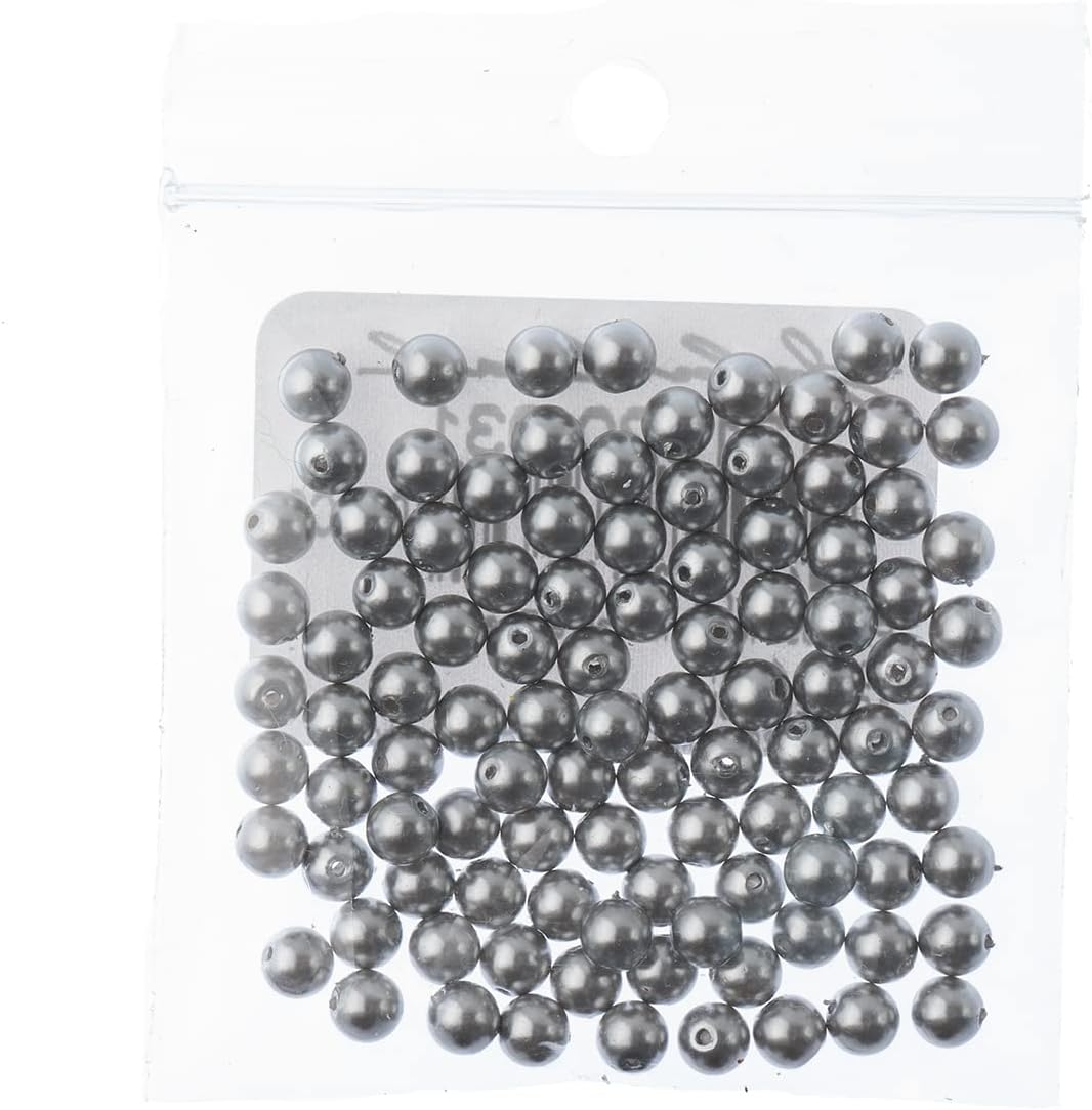 Preciosa Maxima Nacre Pearl 10 011 4mm 100pcs Light Grey