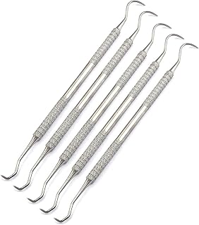 LAJA Imports Lot of 5 Pcs Dental Jaquette Scaler U15/30 Anterior Tarter Remover Steel Instrument