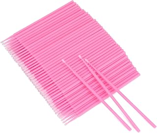 G2PLUS 500PCS 2mm Micro Cotton Swabs - Disposable Applicators for Eyelash Extensions, Nails, Makeup, Eyeliner & Crafts