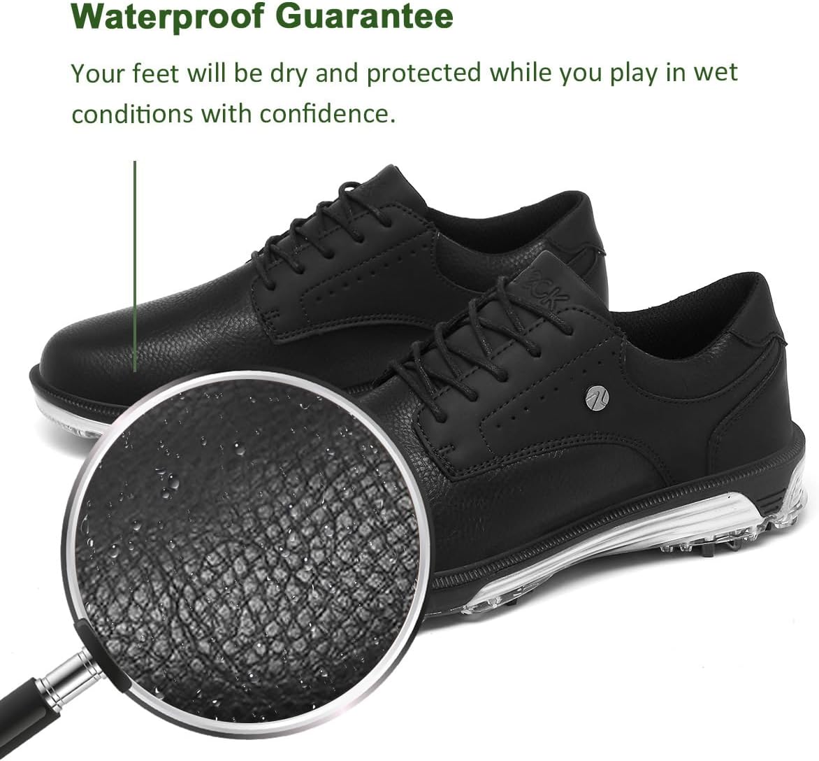 ULTIANT Mens Golf Shoes Traditions Spikeless Size 7.5-13.5 - Image 4