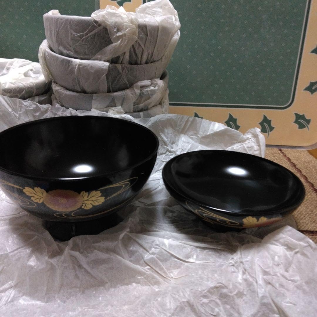 山中塗　お椀　吸物椀　本金　骨董　手描　時代蒔絵 ５脚　G58 山中塗 お椀 吸物椀 本金 骨董 手描 時代蒔絵 5脚（山中塗 お椀