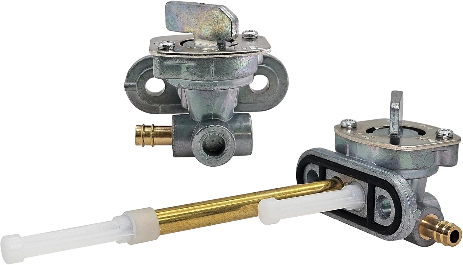 Fuel Valve Petcock kit Compatible with Yamaha Badger Grizzly Raptor 80 50 Champ 100 YFM80 YFM100 YFM50 Replace 55X-24500-02-00