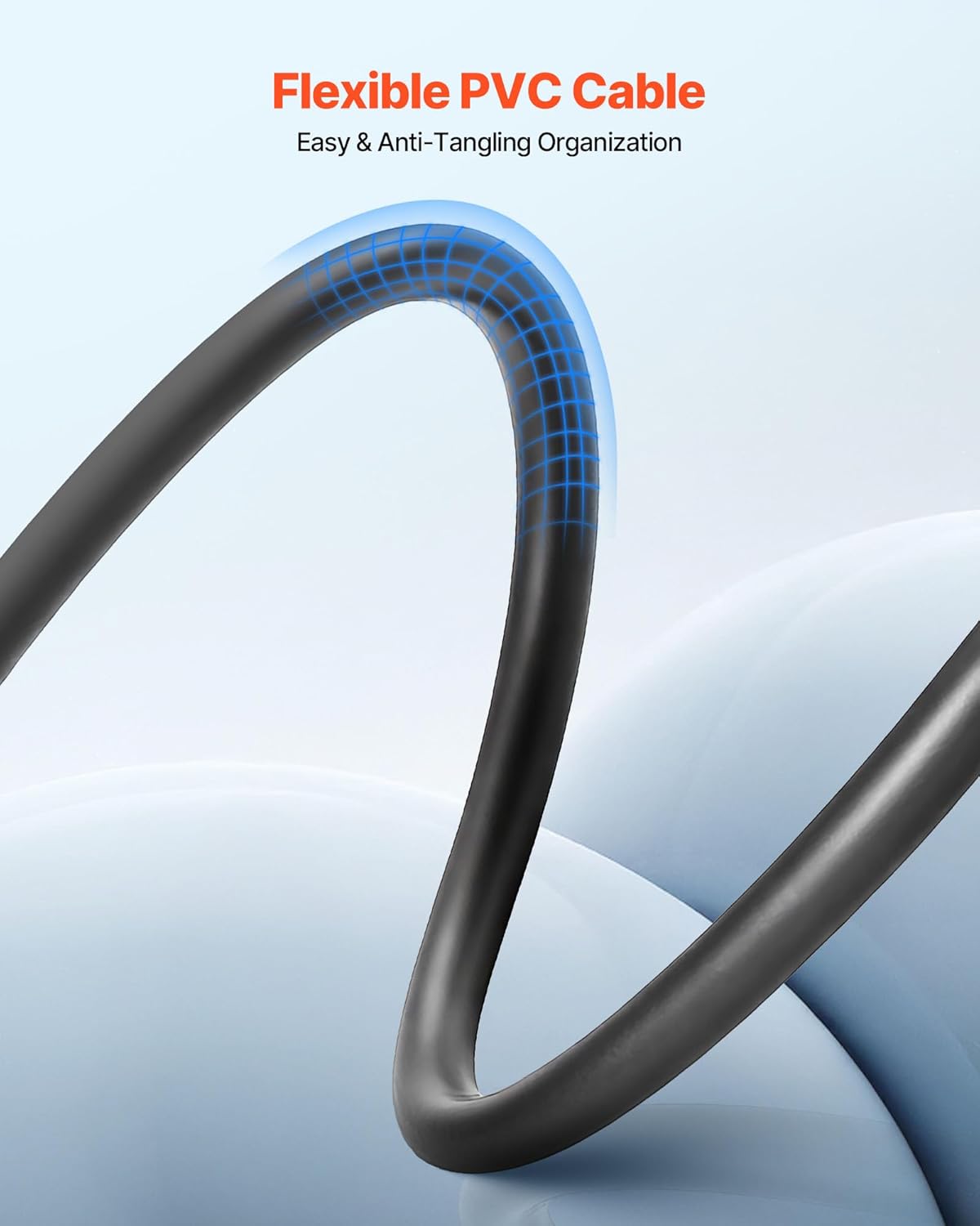 VEVOR XLR Cable 100 ft, 2 Pack, Shielded Balanced DMX Male to Female Microphone Cables, Gold-Plated 3-Pin XLR Mic Speaker Cord Wires, for Stage Lighting, Microphones, Amplifier, Mixer, Speaker Systems