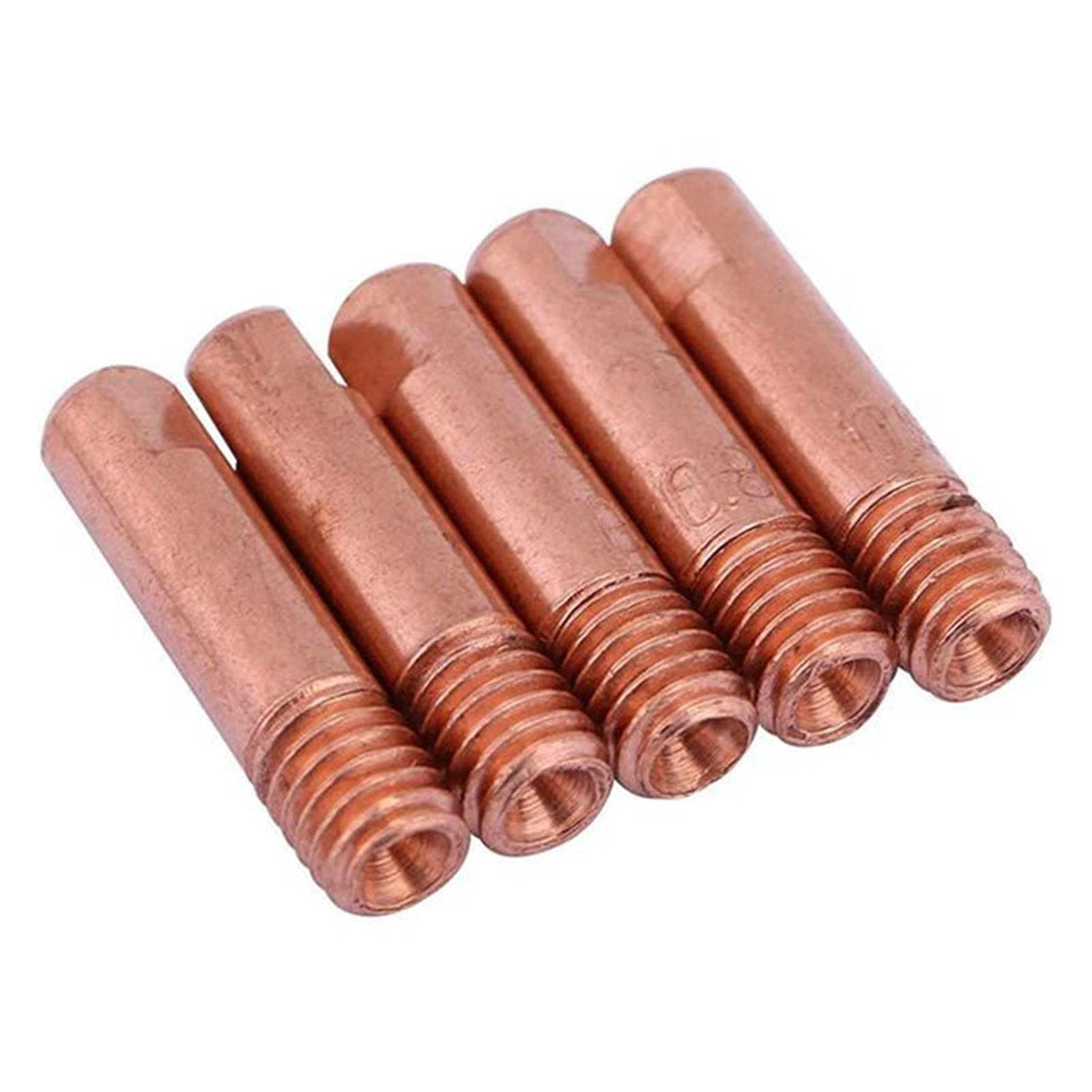 Zestaw dyszy spawanej, 80PCS Palnik spawalniczy chłodzony powietrzem 15AK Typ styku Końcówka lutownicza Dysza gazowa Akcesoria do maszyn spawalniczych 0,8 mm Dysze spawalnicze