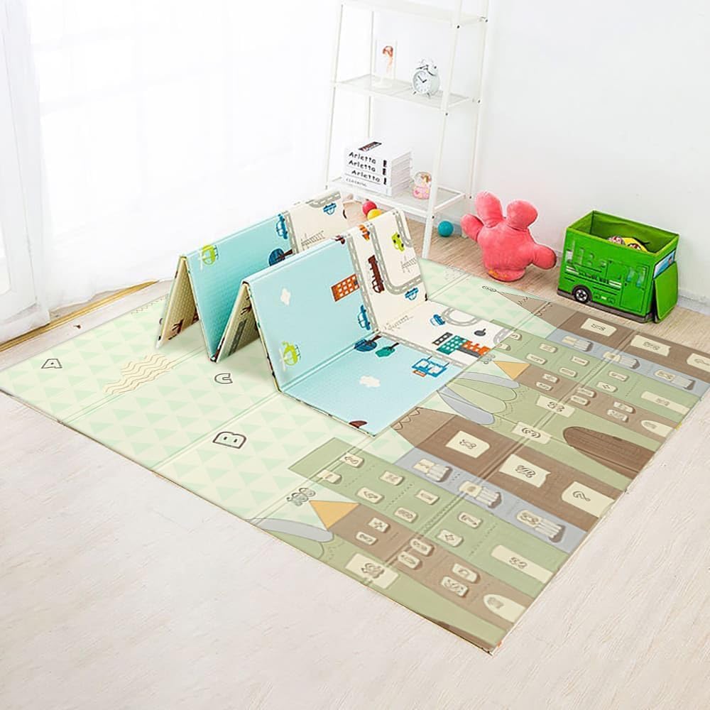 StarAndDaisy Play Mat for Babies, Infants & Toddlers/Baby Mats for Floor with Double Sided Water Proof/Baby Play Mat for Kids Reversible & Foldable Design (B0DD3QJFC4) Amazon Price History, Amazon Price Tracker