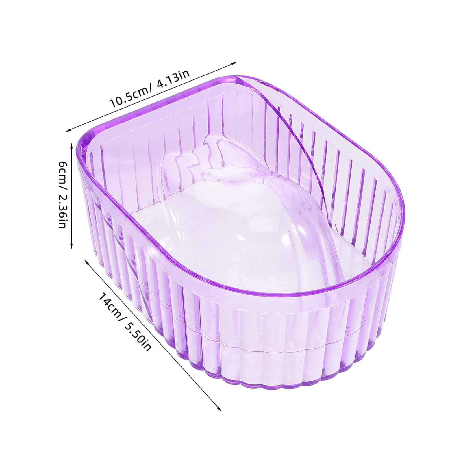 NOLITOY Nail Soaking Bowl Set Soak off Uv Gel Cuticle Tools Nail Soaker Manicure Bowl Nail Supplies for Nail Techs