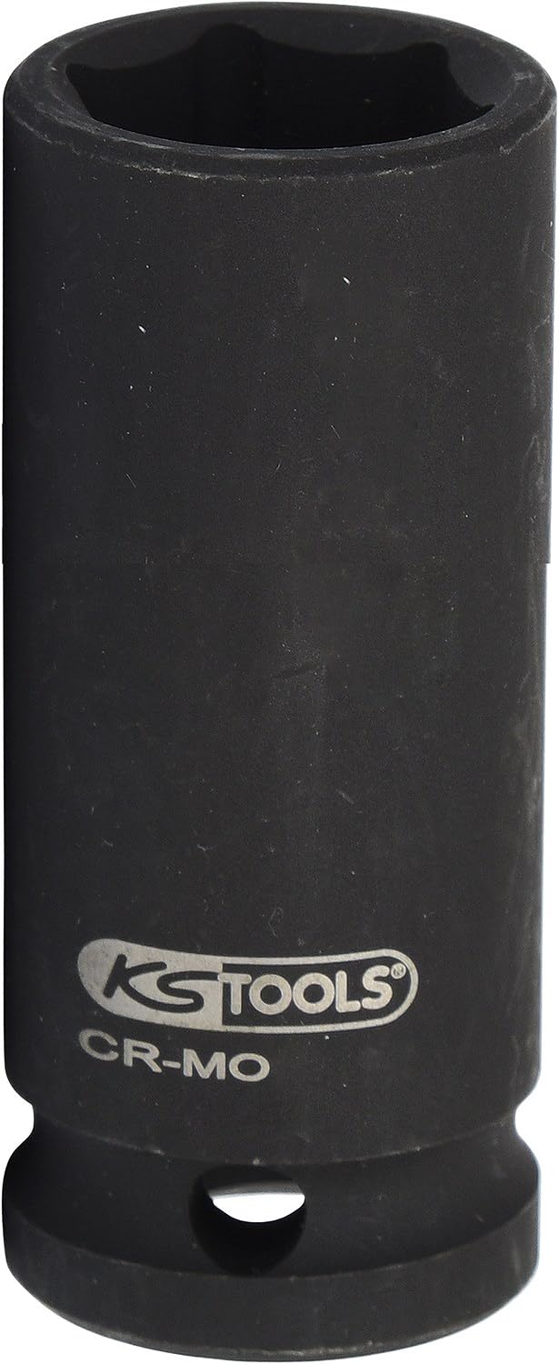 KS Tools 515.2161 1.1/2" Bussola esagonale p.avvitatori ad impulsi,lunga,50mm