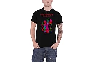 Foo Fighters Wasting Light Band Logo Official Mens Black Size T Shirt