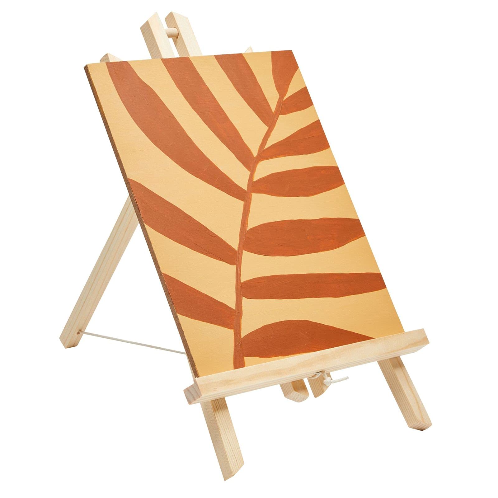 Buy 12 x 9 inch Wooden Tabletop Easel for Painting, Art Canvas, Kids