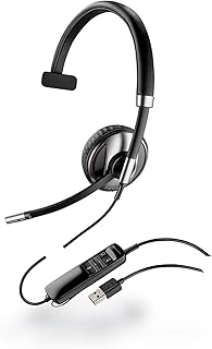 Plantronics Blackwire C710-M Wired Headset - Retail Packaging - Black