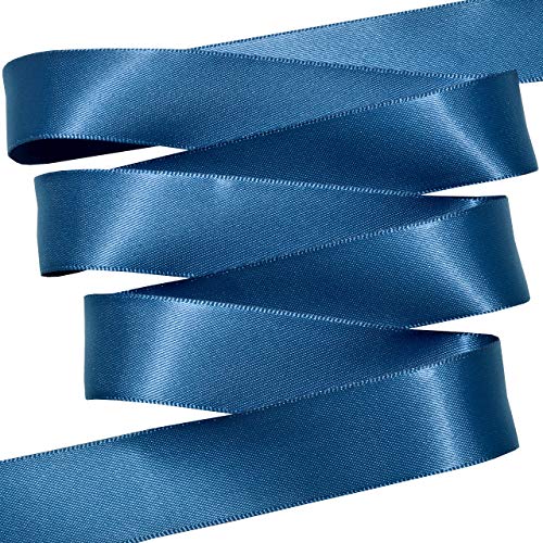 Image of Morex Ribbon 08822 /50-365 Ribbon, 7 /8 inch x 50 Yd, Light Navy