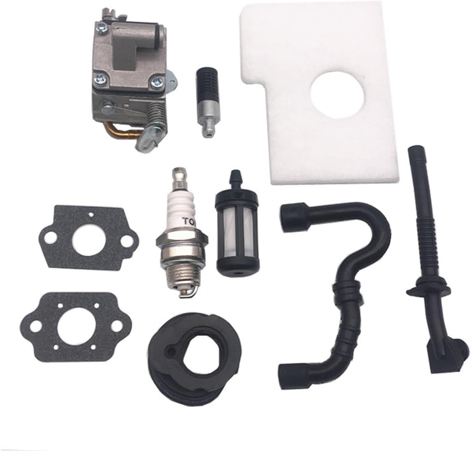 Carburatore del tosaerba Per parti del motore per Stihl MS170 MS180 MS 170 180 017 018 Carburatore Motosega Per ZAMA C1Q-S57 C1Q-S57B per Sega a catena di ricambio(10pcs)