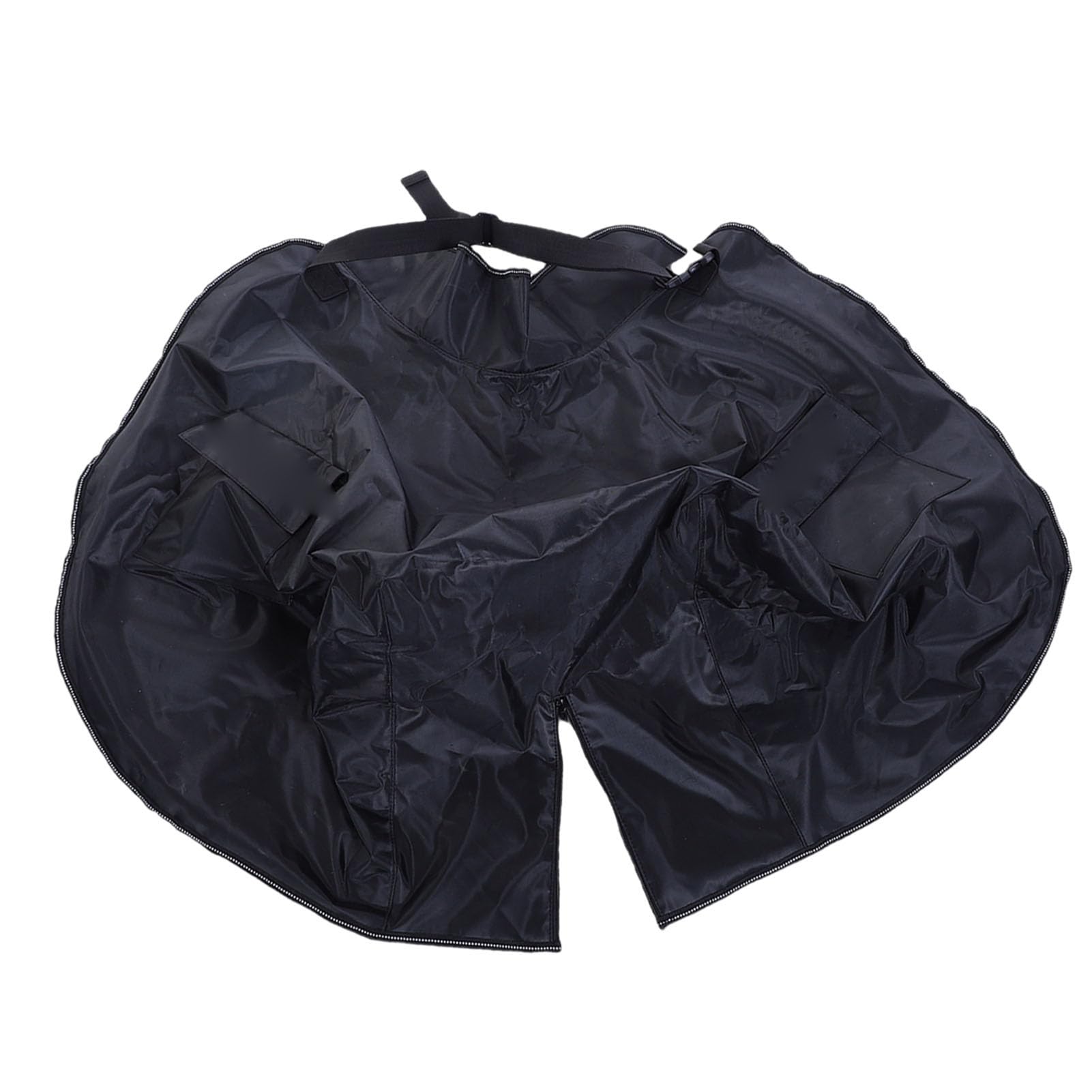 Akozon Tablier Chaud Coupe-Vent pour Moto, Doublure Polaire, Imperméable, Couvre-Jambes de Scooter, Noir, pour Le Cyclisme en Hiver