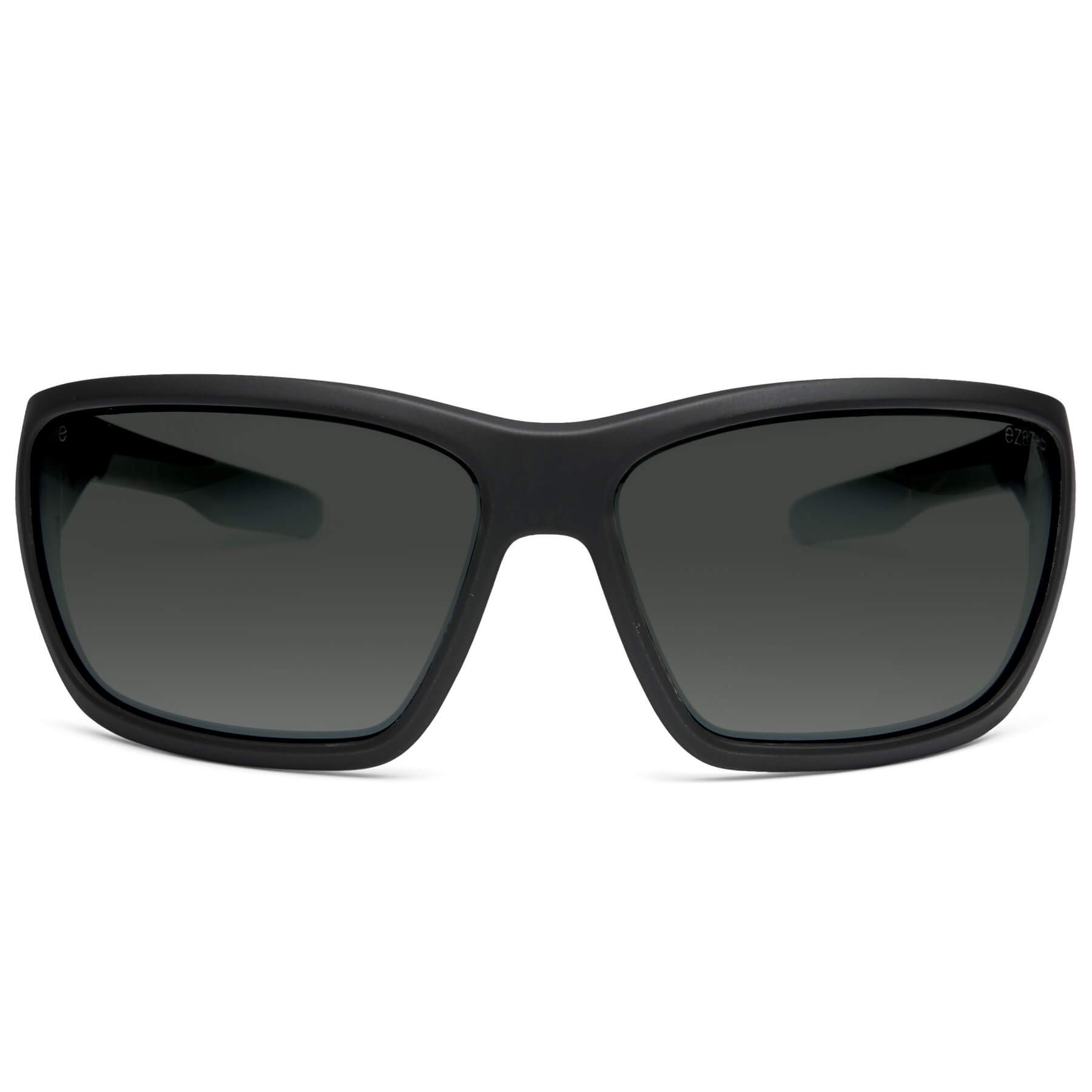 Ergodyne Skullerz Baldr - Gafas de seguridad con montura negra mate, lentes ahumadas