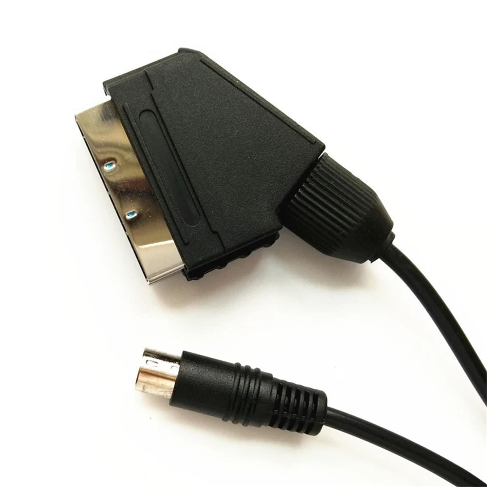 de vídeo Scart RGB de 1,8 m for TV, compatible con Sega Saturn (versión NTSC) y Sega Saturn (versión PAL).