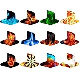 12 Stück Konsolenlogo Aufkleber für PS5,Vinyl Decal Skins für Playstation 5,für Disc Version & Digitale Version (B)