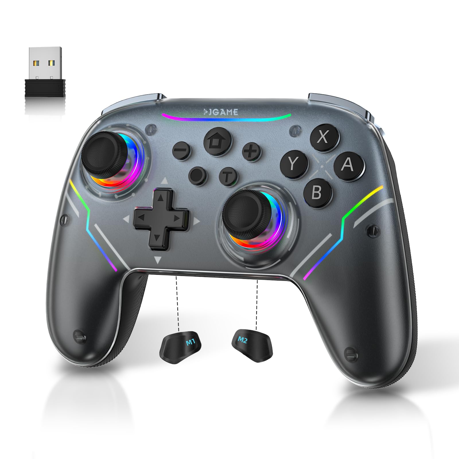 Amazon.co.jp: EJGAME Switch 2/Switch/PC/Steam Deck対応 無線