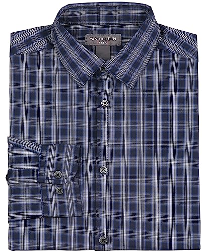 Van Heusen Boys' Long Sleeve Stretch Never Tuck Dress Shirt2