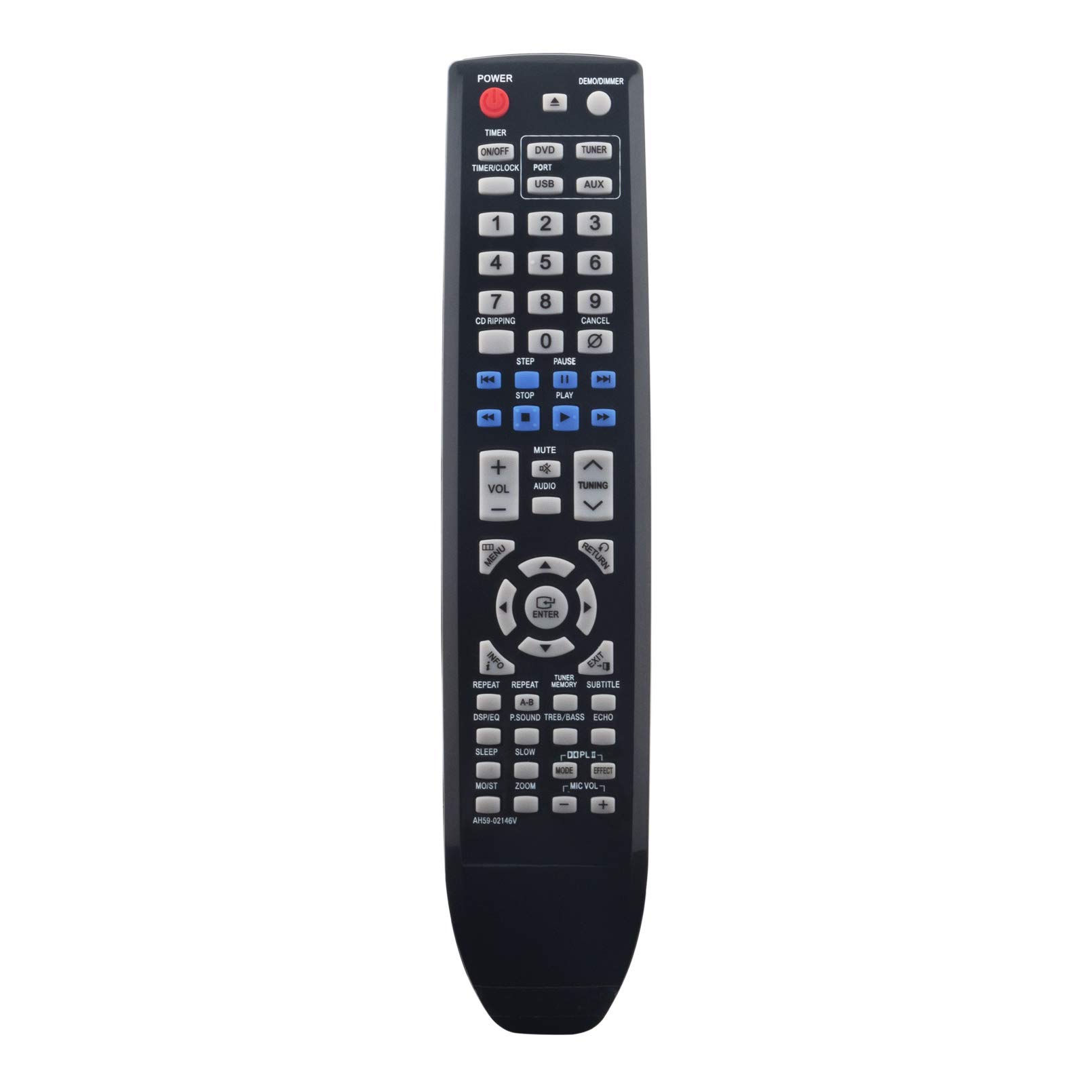 PERFASCIN AH59-02146V Remote Control Work with Samsung TV MAXDG89 MAXDG89T MAXDG89T/FMC MAXDG89T/MEA MAXDG89T/SIM MAXDG89T/STR MAXDG89T/XAO MAXDG89T/XAP MAXDG89T/XAX MAXDG89T/XAZ MAXDG89T/XBG
