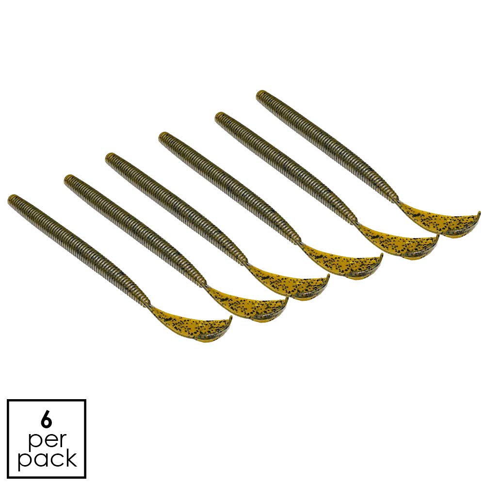 Strike King Rage Cut-R Worm Bait 6 Per Pack