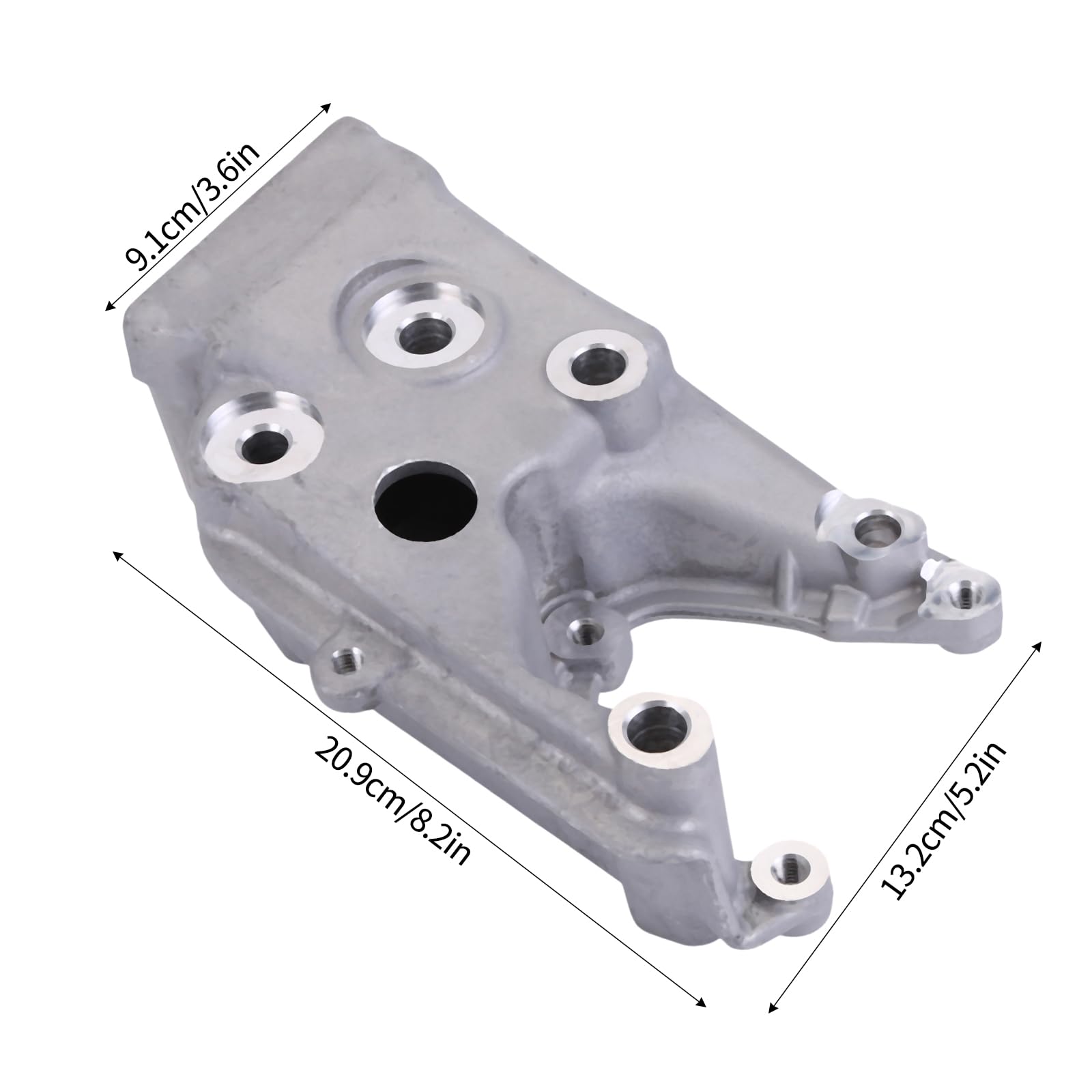 LICHENGTAI Soporte de motor de aluminio compatible con los rodamientos de motor Citroen Peugeot C4 C5 C8 206 307 308 407 Motor cojinete derecho 184699 Motor Mount