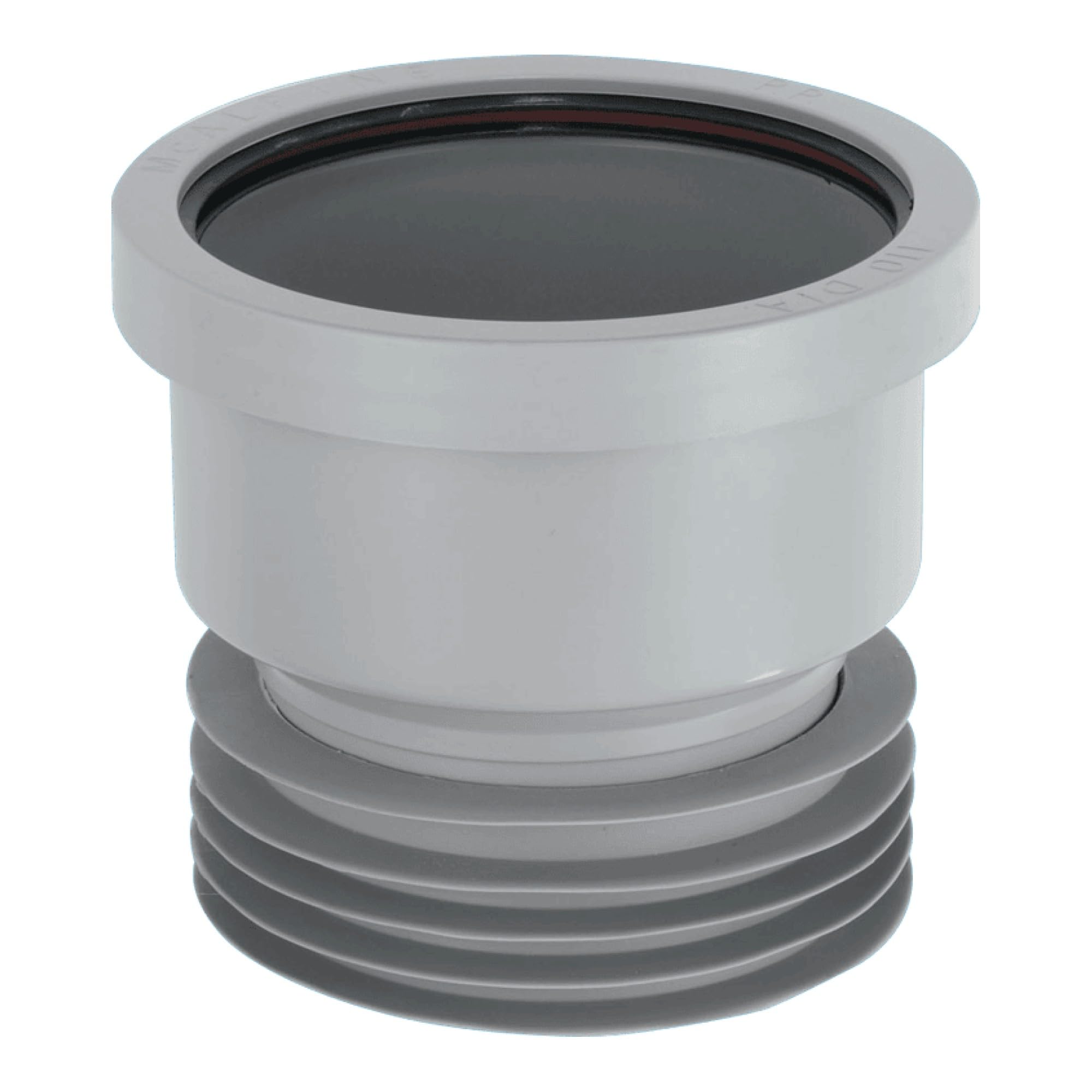 Mcalpine Dc1-Gr Grey 4"/110Mm Drain Connector 5036484007575