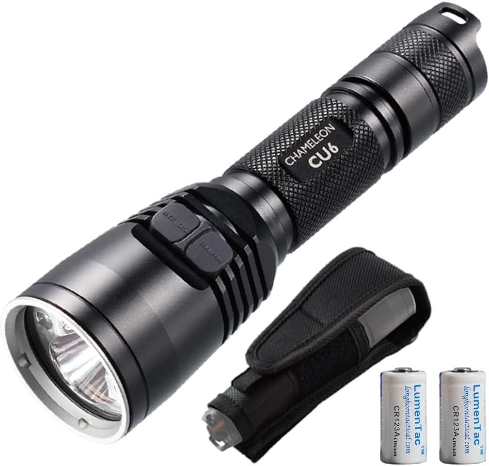 NITECORE CHAMELEON WHITE AND ULTRAVIOLET PRIMARY OUTPUT LED FLASHLIGHT (CU6)