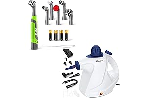 Kiato Handheld Steam Cleaner Duo: Your One-Stop Cleaning Solution