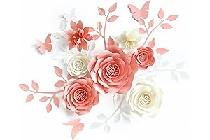 Exquisite Fonder Mols Paper Flower Templates for Captivating Decorations