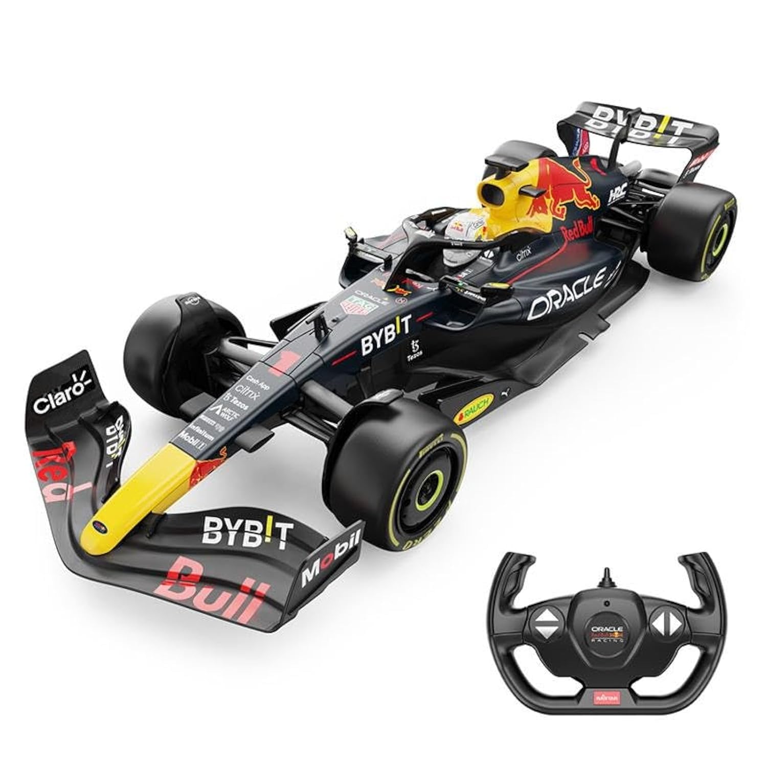 Oracle Red Bull Racing F1 RC Ferngesteuertes Auto RB18 (Maßstab 1:12) 2,4 GHz Ferngesteuertes Auto Offiziell Lizensiertes RB Auto - Überleben im Rennen - 2