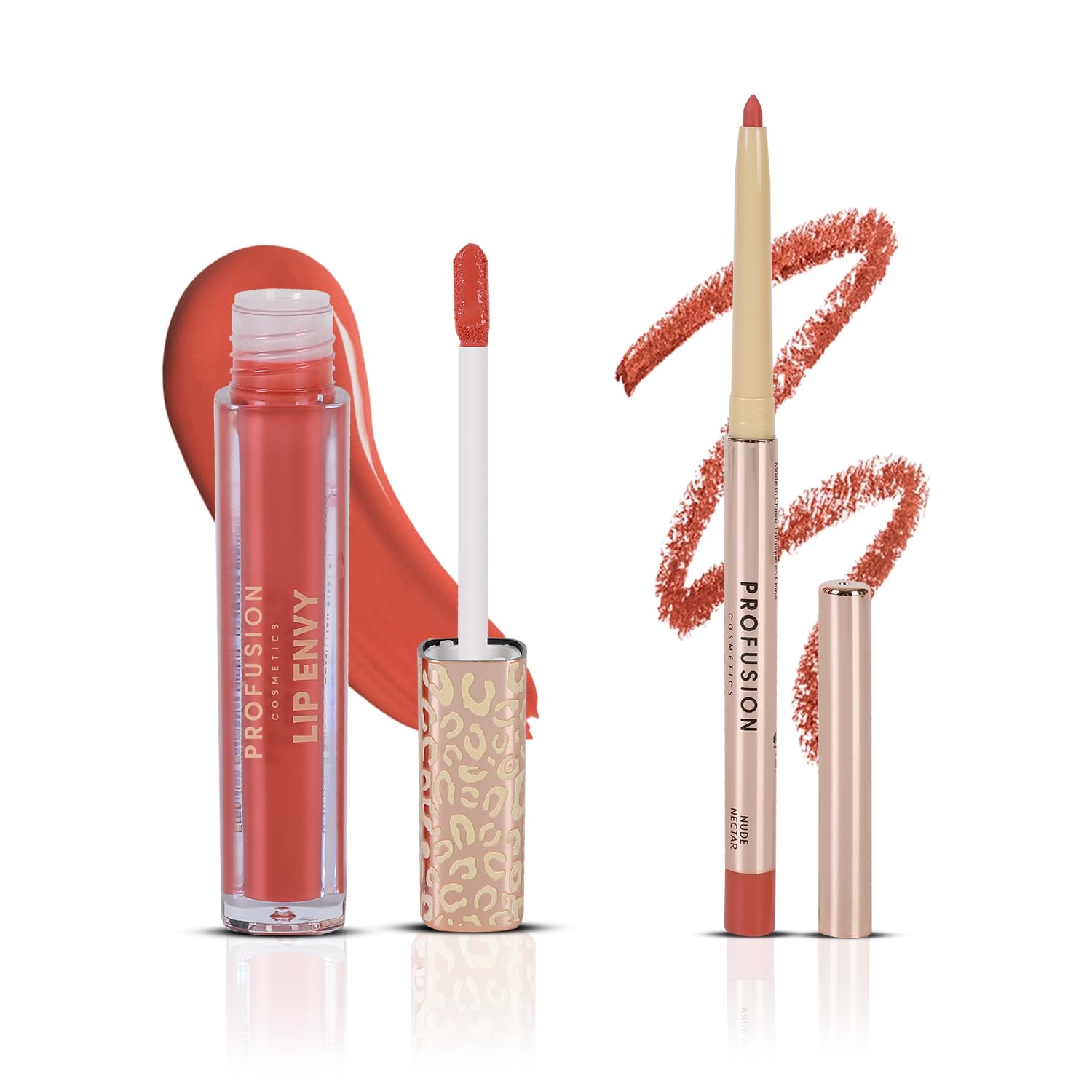 Profusion Cosmetics Unisex Nude Nectar Lip Envy Gloss & Liner