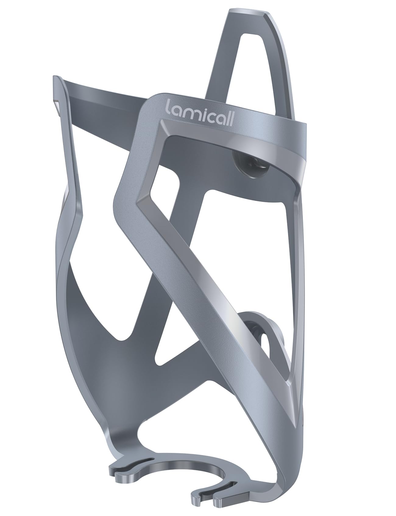 Lamicall Bike Water Bottle Holder - 1.2 Oz Ultralight & Sturdy Bike Cup Holder, Bicycle Drink Cage, Cycling Bike Water Bottle Cage with Screw Tool,