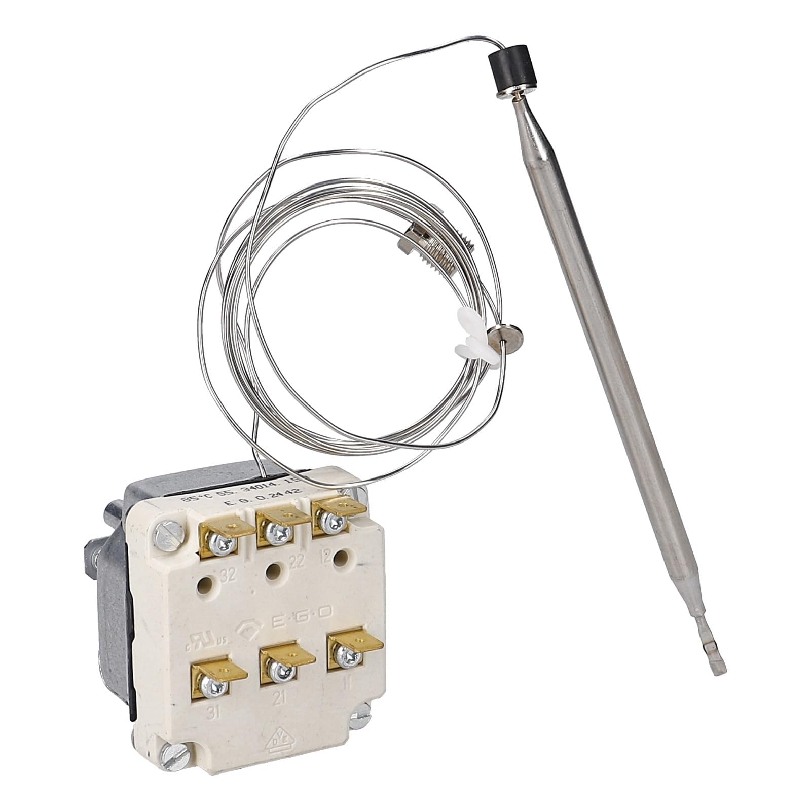 Termostato 27-85°C compatibile con EGO 55.34014.150 per apparecchi ad acqua calda - LUTH Premium Profi Parts