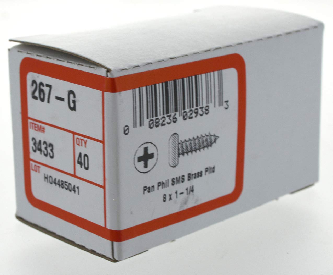 Brass Sheet Metal Screws - 40 Pack -3