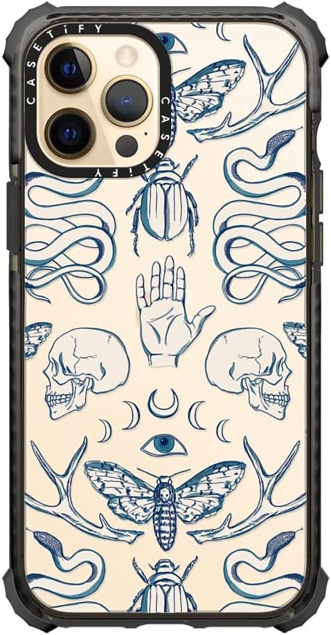 CASETiFY Ultra Impact Case for iPhone 12 Pro Max - Magick - Clear Black - Image 5