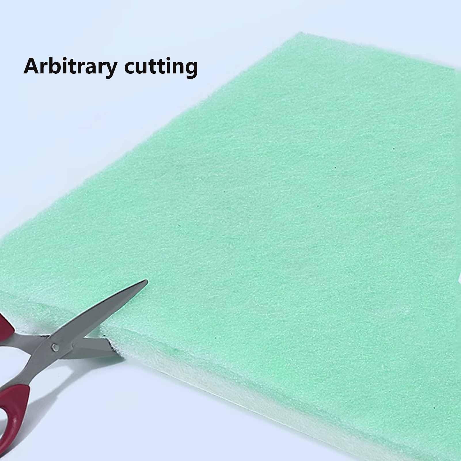 Lot de 120 filtres pour Aquarium, à découper pour s'adapter aux filtres de Bassin, Filtre d'aquarium Haute efficacité, pour bassins extérieurs et Aquariums