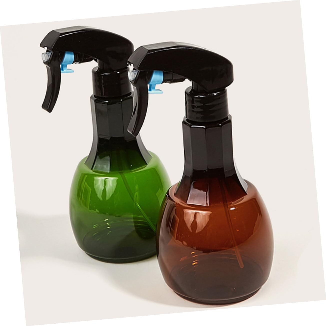 POPETPOP 6stücke Sprühflaschen Für Friseure Automatischer Hochdruck-sprayer Für Und Gartenbewässerung Braun Und Grün Nachfüllbar Für Salon Und Zuhause