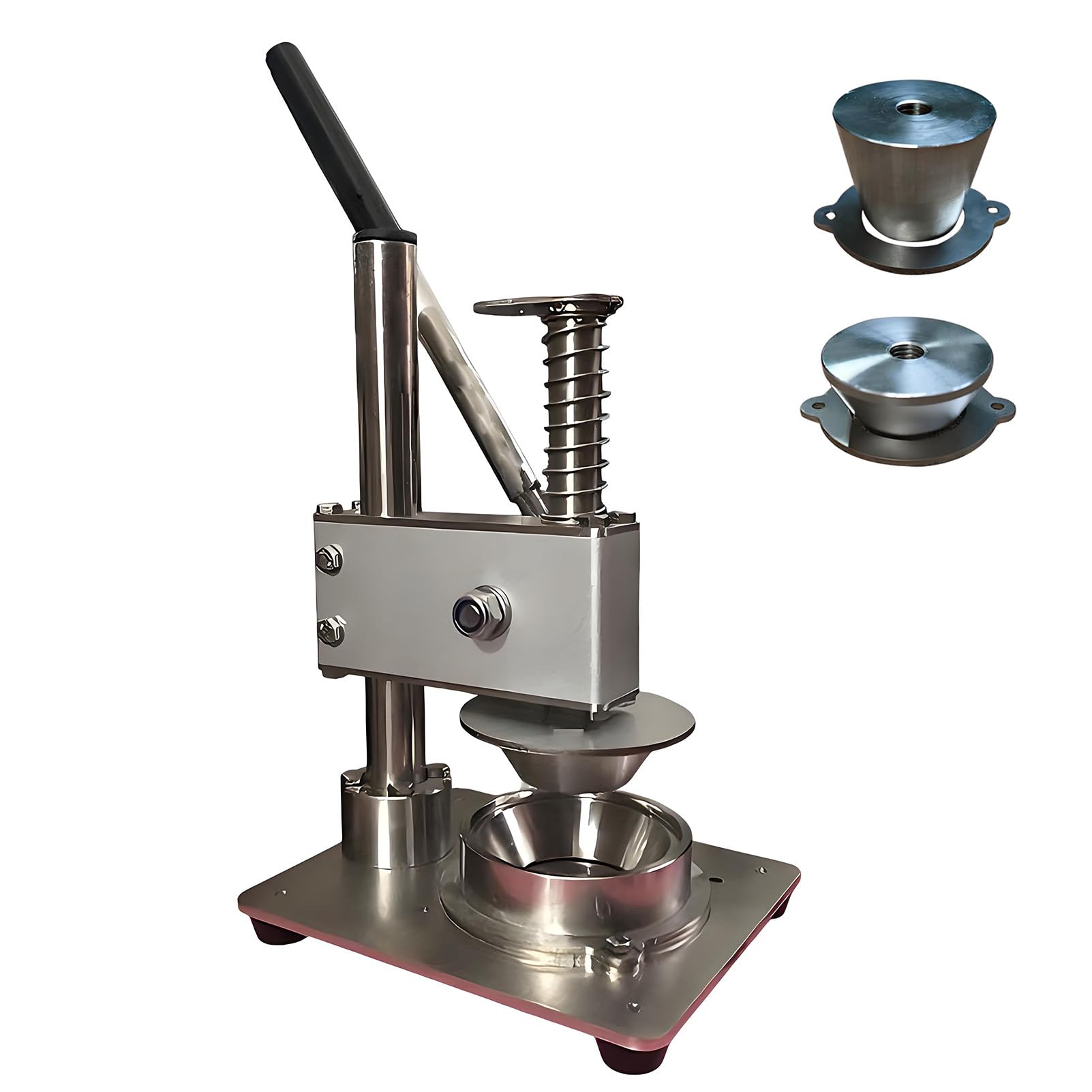 Epygnom Multicolor Manual Egg Tart Shell Pressing Machine, Stainless Stain Tartlet Shell Molding Forming Machine, Hand Press Egg Tart Skin Tool, For Baking Tarte Pie Waffle Shells 207