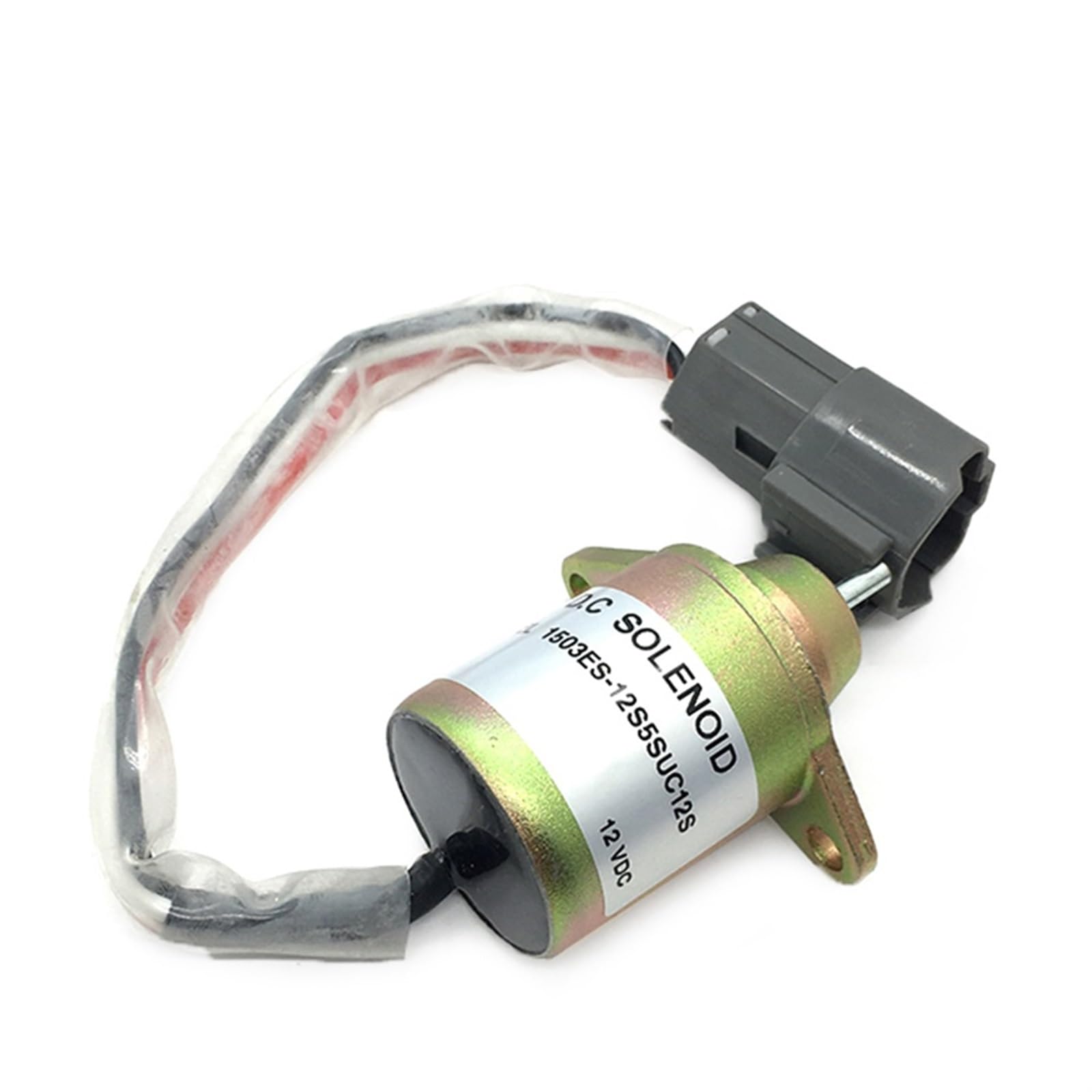 Zawór elektromagnetyczny wyłączający paliwo 12 V 24 V elektromagnes odcinający 1503ES-12S5SUC12S 1503ES-24S5SUC12S dla 119233-77932 (kolor: 1503ES-12S5SUC12S)