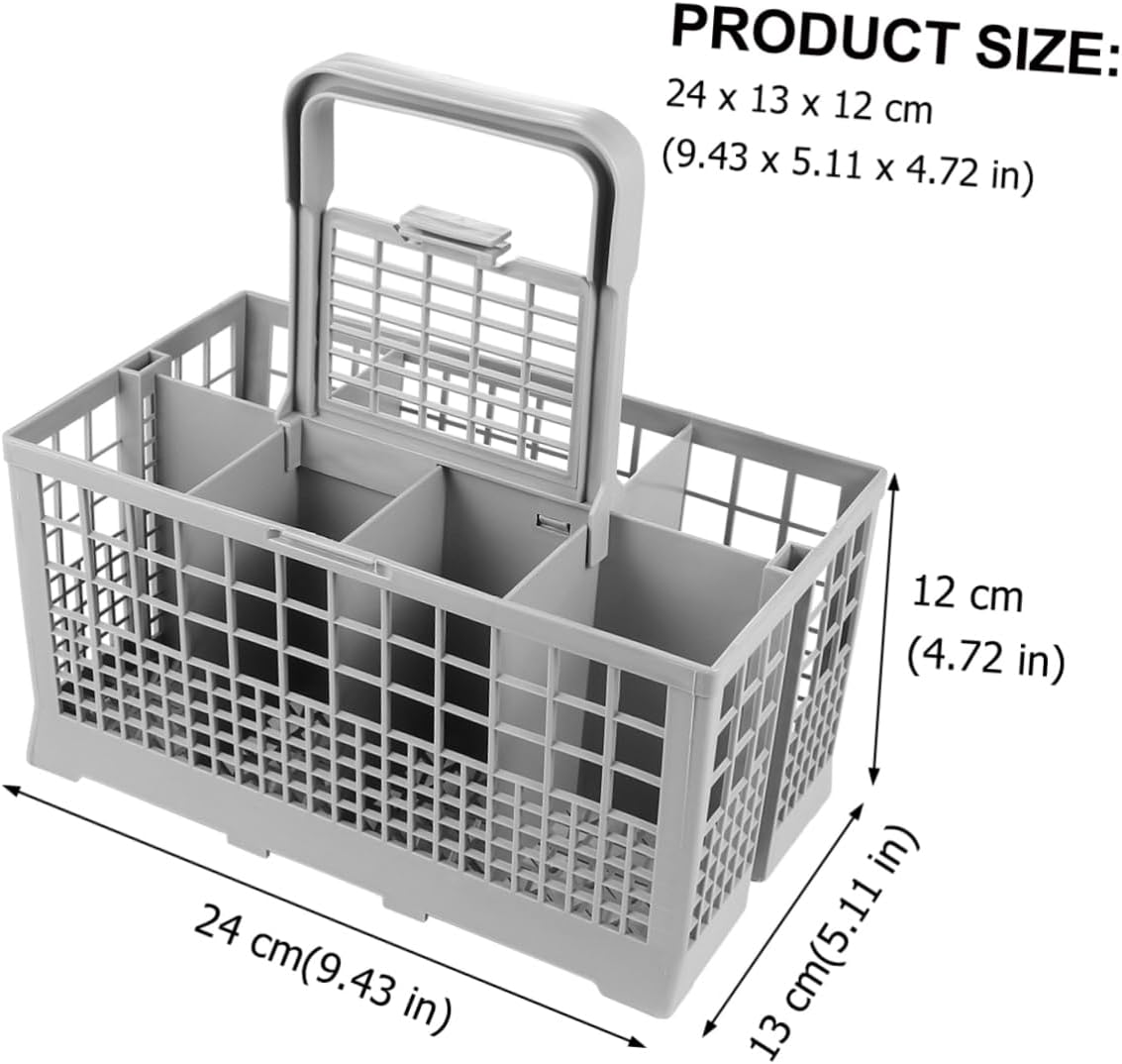Dishwasher Basket Cutlery Storage Organizer Multipurpose Drain Basket for Kitchen Use for Keeping Dishes Tidy and Dry Compatible with Various Kitchen Styles