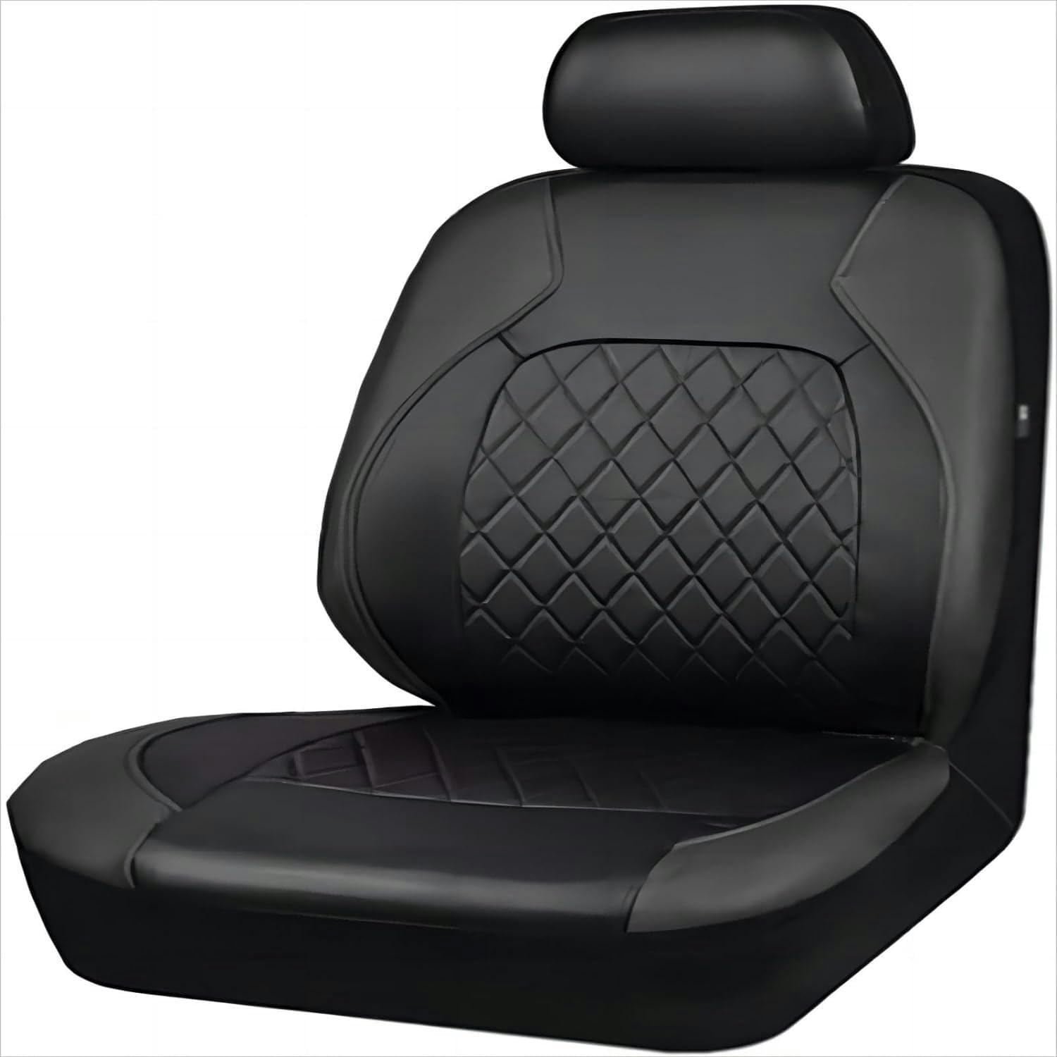 9 Piezas Fundas Asientos Coche para VW Volkswagen T-Cross T-Roc T-Roc Sport Caravelle Sharan Passat S，Asientos y reposacabezas,Accesorios（Negro）