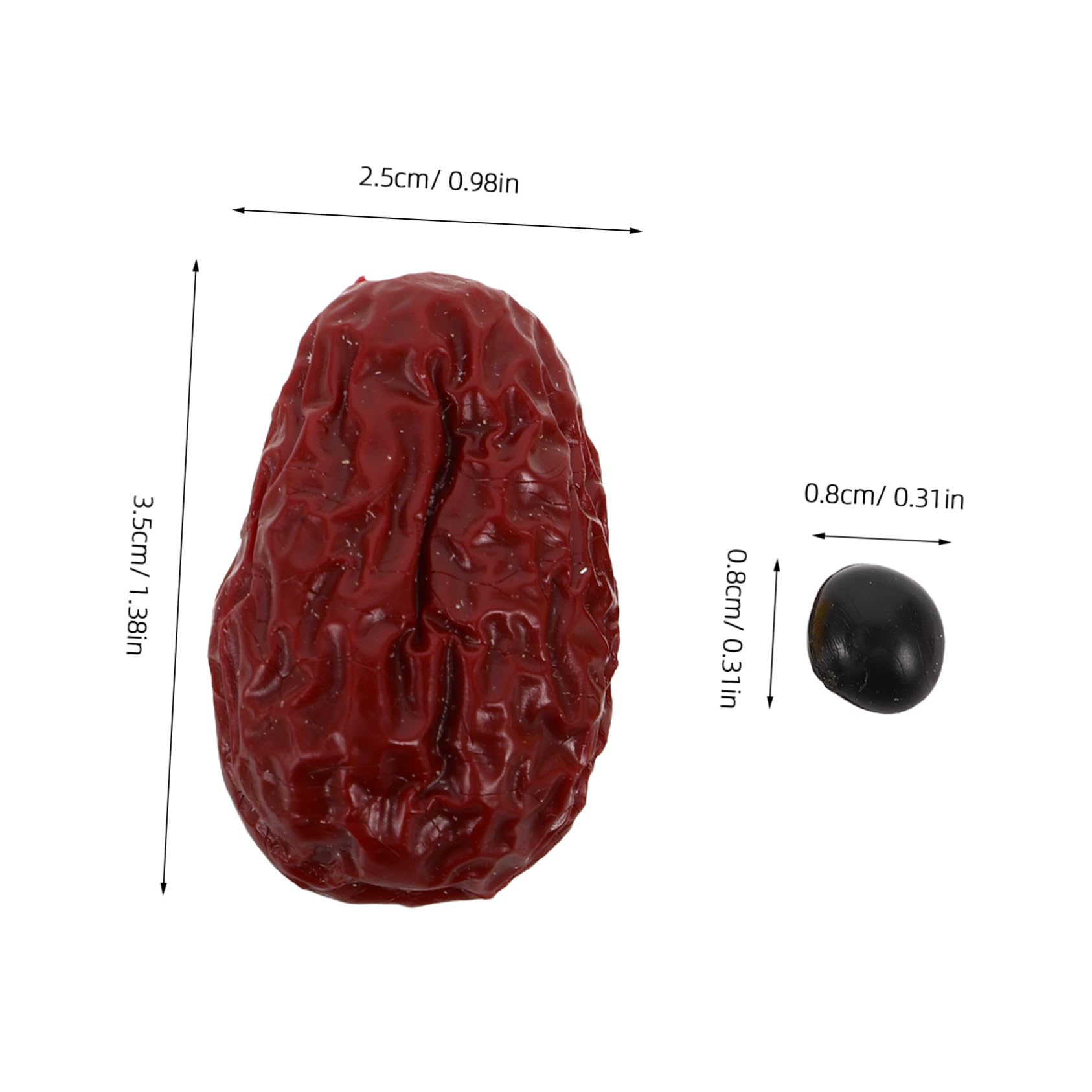 Alipis 100G Realistic Grains Simulation for Home Decor Education Includes Soybeans Corn Rice Decorative Vegetable for School Teaching