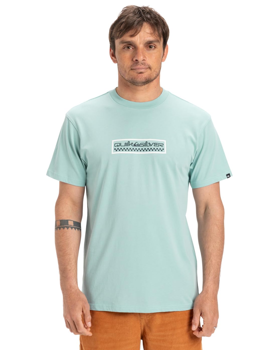 Quiksilver Short-Sleeved T-Shirt EV Sun Dagger SS Men Blue XS