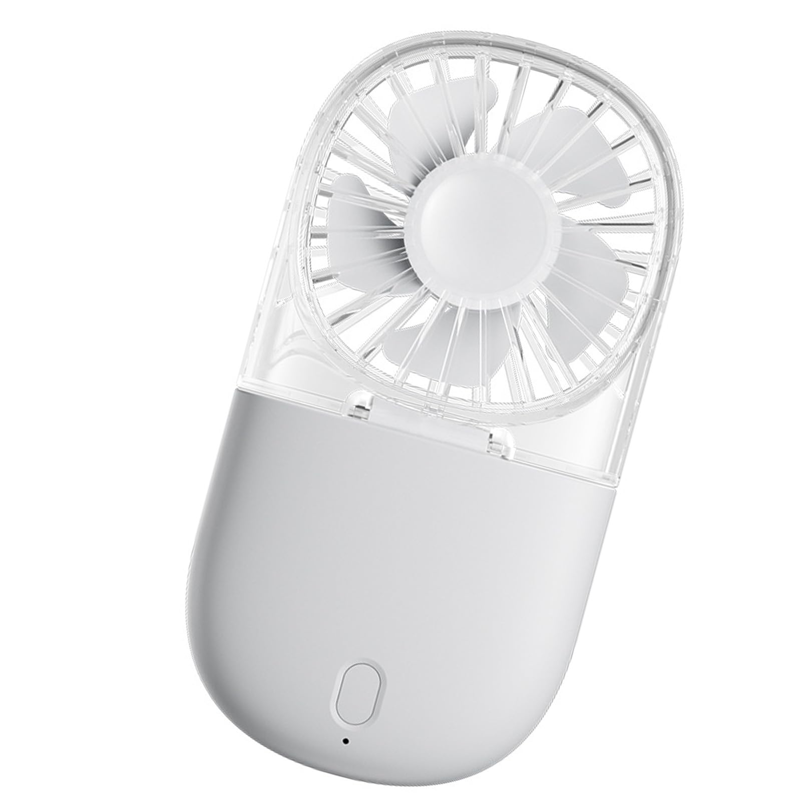 KieTeiiK Handheld Fan Foldable Fan Rechargeable Small Pocket with 3 Speed USB for Outdoor Indoor Pocket Desk