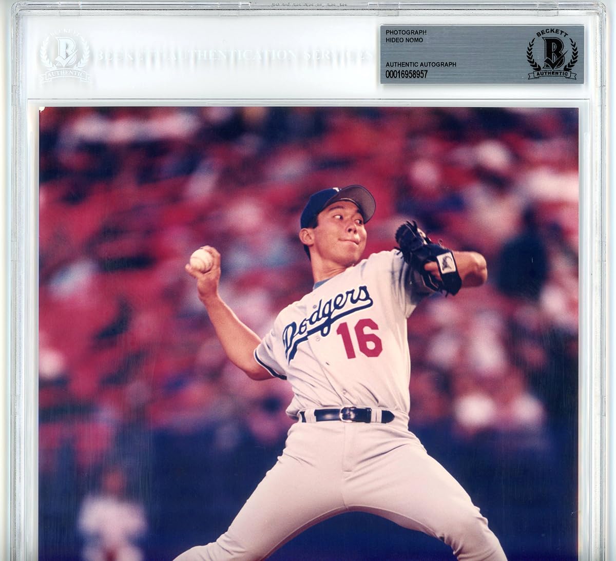 Amazon.co.jp: 希少 野茂英雄 MLB初期型 直筆 サイン 入り 1995年  